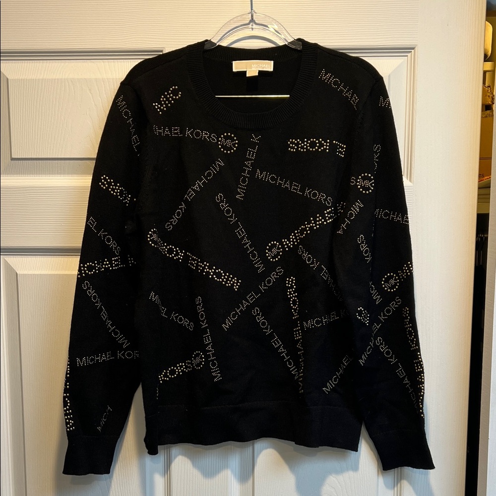 Michael Kors studded Black Sweater